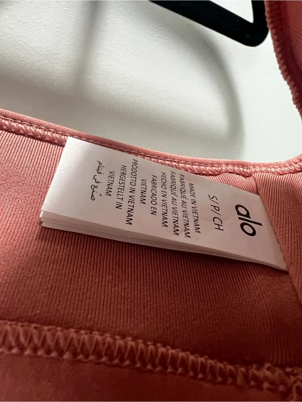 Alo Yoga Airlift Intrigue Bra and 7/8 High-Waist Airlift Legging in Terracotta